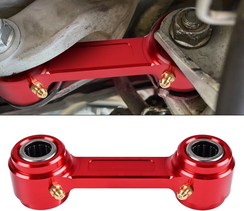 OICCTBF Rear Suspension Lowering Link,Billet Aluminum Motorcycle Off-road Bike Lowers Rear Suspension Drop Link Kit for Honda XR650L 1993-2024 for XR600R 1985-2024 (RED) - Image 1